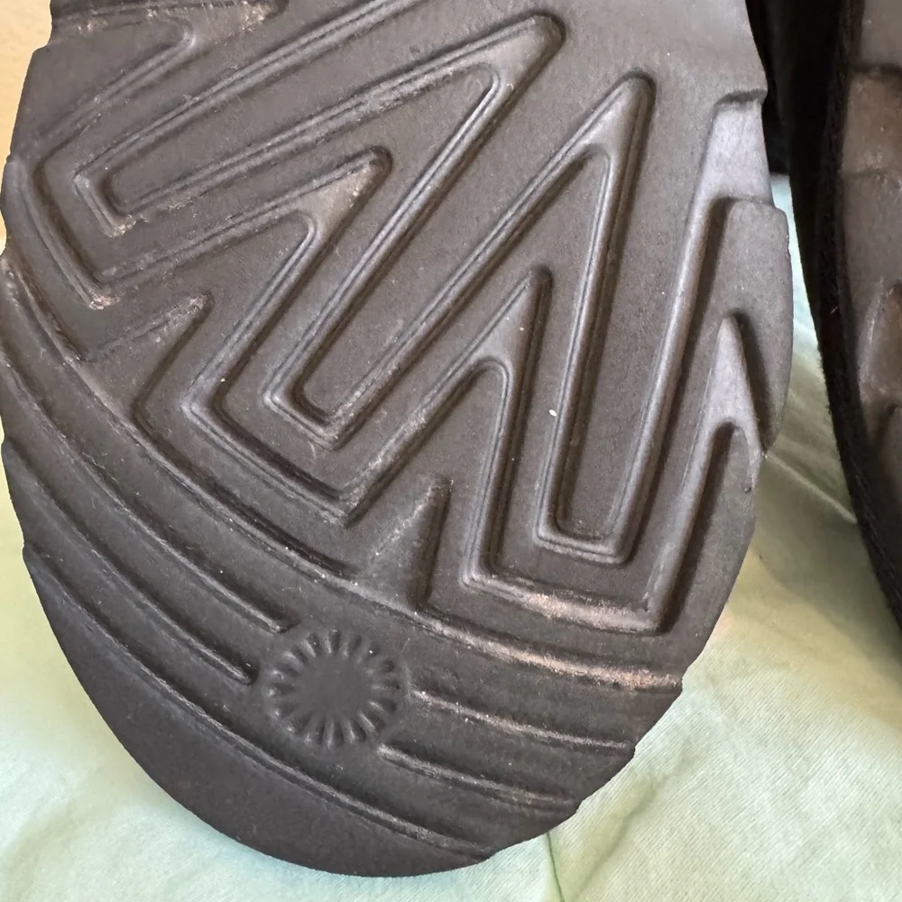 UGG Black Suede Boots Kids size 3